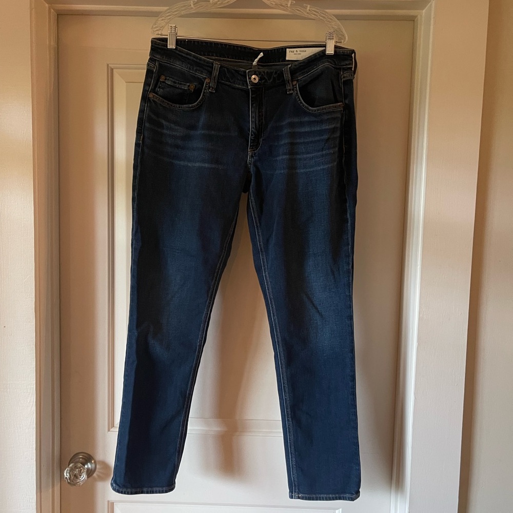 rag & bone Dark Blue Slim Jeans